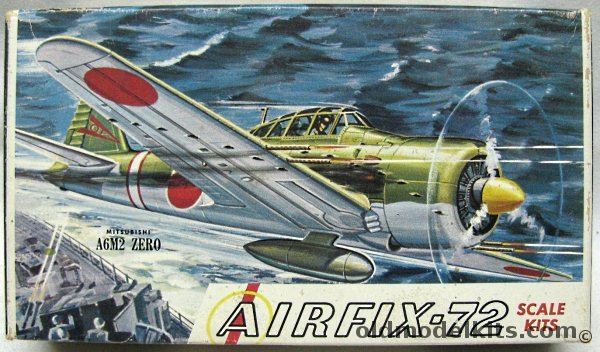 Airfix 1/72 Mitsubishi A6M2 Zero - Craftmaster Issue, 5-39 plastic model kit